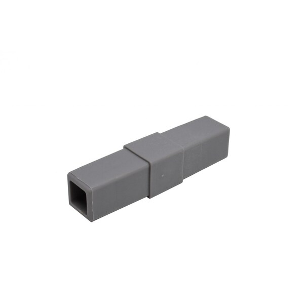 Eztube 2-Way Gray Straight Coupler Connector Hammer Fit 200-303 GY-HF 200-303 GY-HF - main